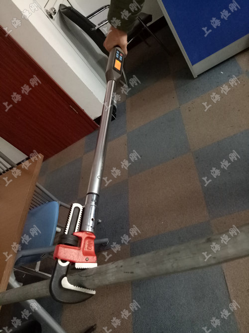可调式检测扭力扳手图片 (管钳头)