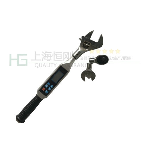 数显扭矩检测扳手  可换活动开口