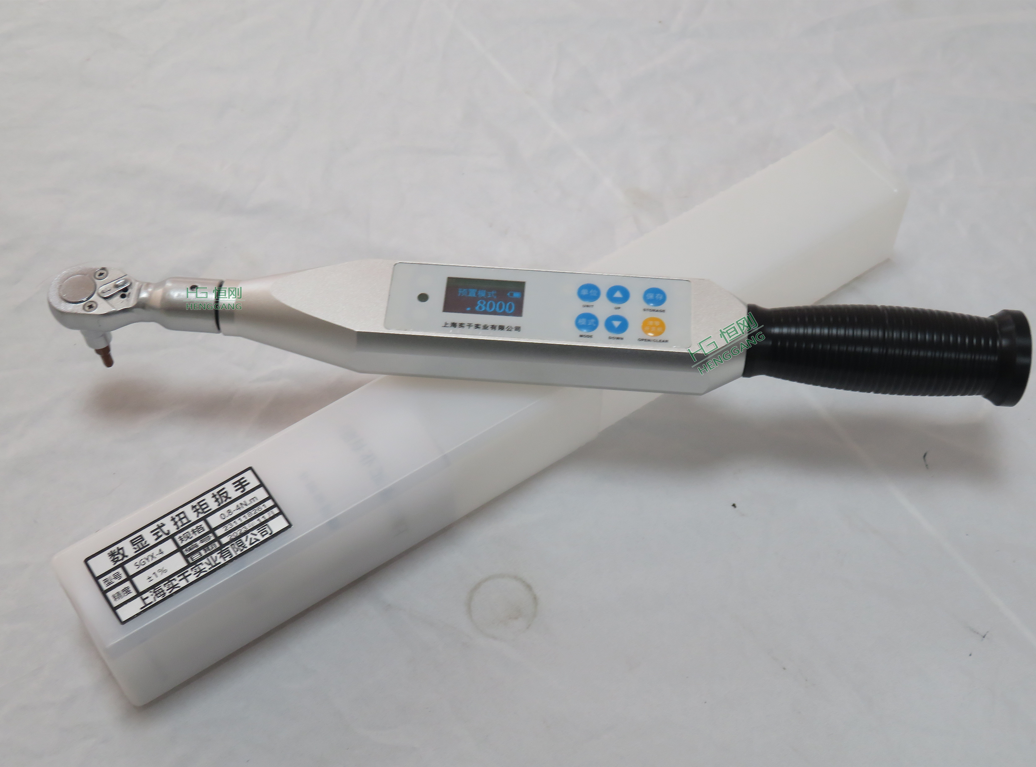 M4内六角头扭矩扳手  六角头扭力扳手 数显六角螺栓头扭力扳手品牌
